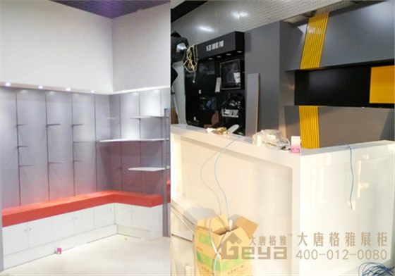 帕博汽車服務(wù)會所展柜