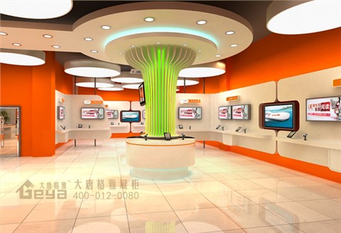 中國聯(lián)通展柜-江蘇全境