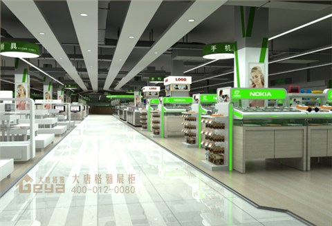 五星電器展柜-無(wú)錫家樂(lè)福