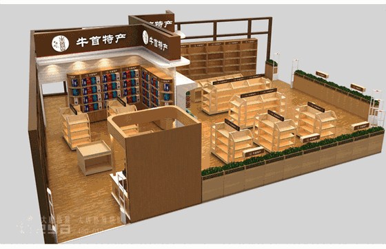 產(chǎn)品展示-超市鋼木貨架-南京牛首山土特產(chǎn)