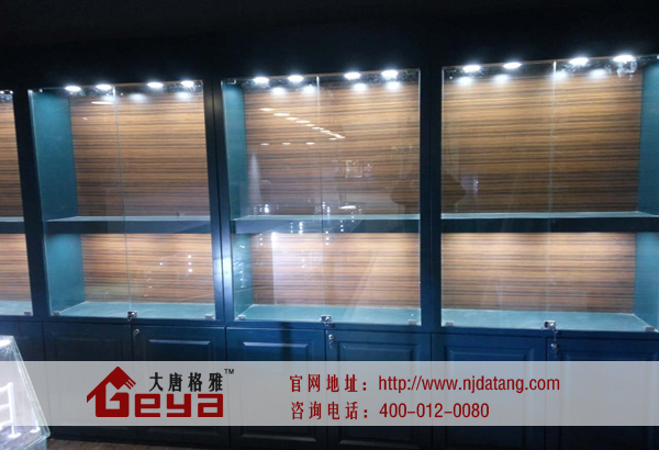 南京珠寶展柜制作廠家-大唐格雅