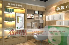 化妝品展柜應該如何擺放？