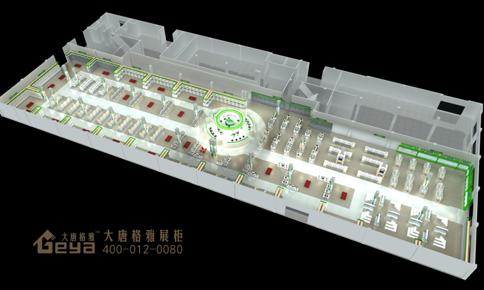五星家樂福電腦手機(jī)展柜