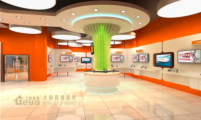 聯(lián)通展柜體驗(yàn)館
