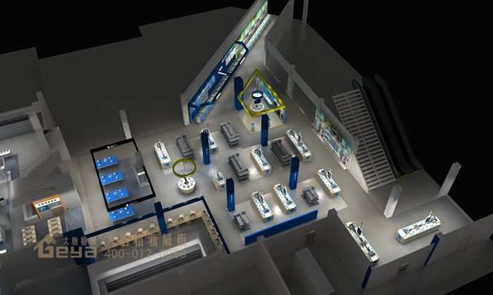 新街口Mobile電腦手機(jī)展柜