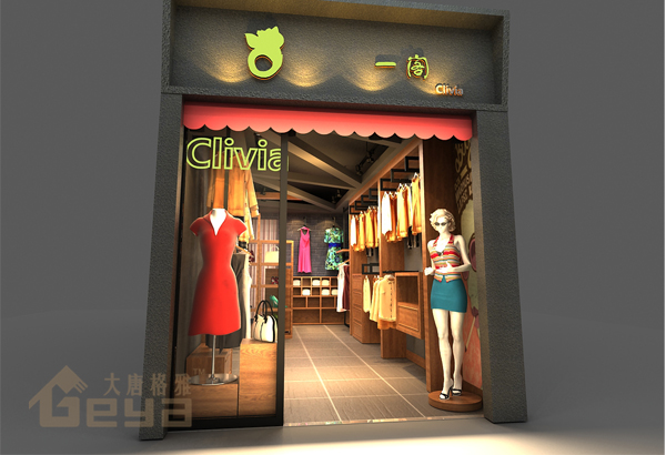 產(chǎn)品展示-南京展柜制作廠家-南京萊迪女裝店