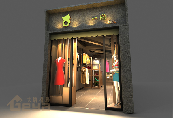 產(chǎn)品展示-南京展柜制作廠家-南京萊迪女裝店