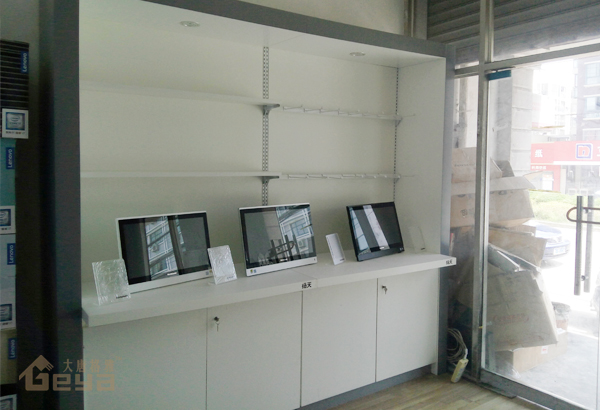 南京展柜制作-南京手機(jī)電腦展柜-南京大唐格雅展柜