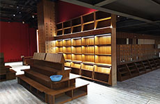 東臺(tái)海春書局在哪家定制書柜的？[大唐格雅展柜]