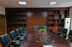 南京東善橋水務(wù)分公司會議室書柜完工啦-[大唐格雅]展柜制作廠